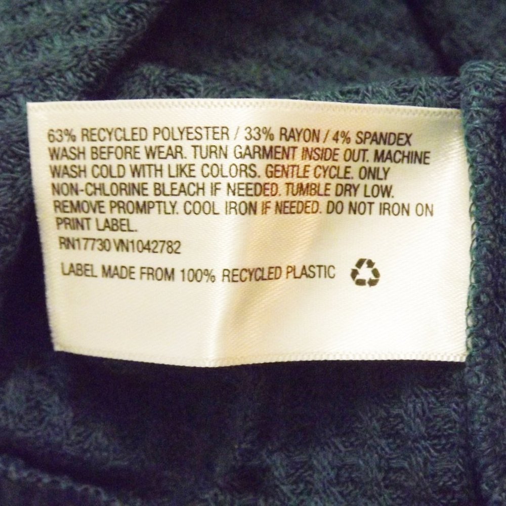 NWT Toddler Girls' Solid Cozy Waffle Long Sleeve T-Shirt - Cat & Jack [104/114] - Picture 5 of 5